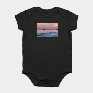 Mumbles Pier and Lifeboat Station, Mumbles, Wales Baby Bodysuit